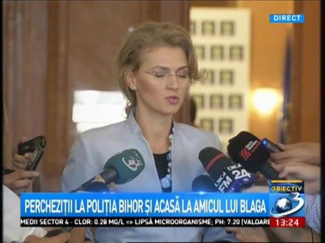 Ce spune Alina Gorghiu despre audierea lui Blaga: Orice om din România este obligat să dea explicații... Dar puțină demnitate nu ne-ar strica