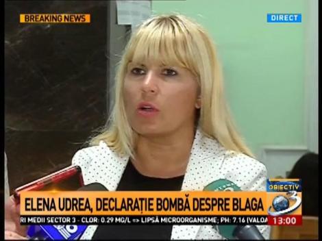 Elena Udrea, &icirc;n instanță: Banii au ajuns la Vasile Blaga, dar nimeni nu e interesat să ia firul banilor!
