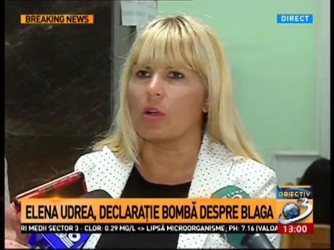 Elena Udrea, în instanță: Banii au ajuns la Vasile Blaga, dar nimeni nu e interesat să ia firul banilor!