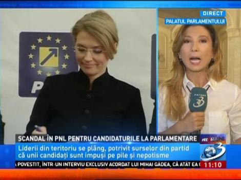 Scandal &icirc;n PNL pentru candidaturile la Parlamentare