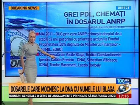 Dosarele care mocnesc la DNA cu numele lui Blaga