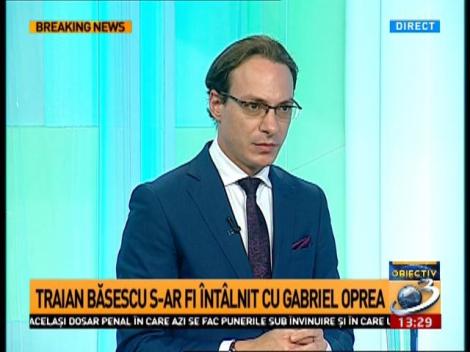 Traian Băsescu și Gabriel Oprea, întâlnire de taină