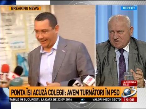 Ponta își acuză colegii: Avem turnători în PSD! Spre cine s-ar îndrepta acuzele