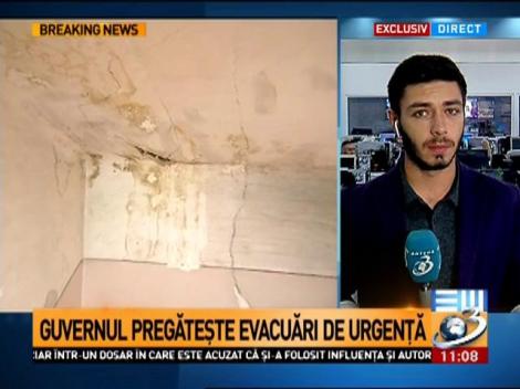 Guvernul vrea să îi evacueze pe românii care stau în clădiri cu risc seismic ridicat