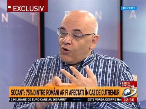 Raed Arafat: Intrarea în panică poate ucide!