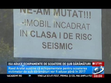 În cazul unui cutremur puternic, România nu are nicun echipament pentru scoaterea victimelor de sub dărâmături