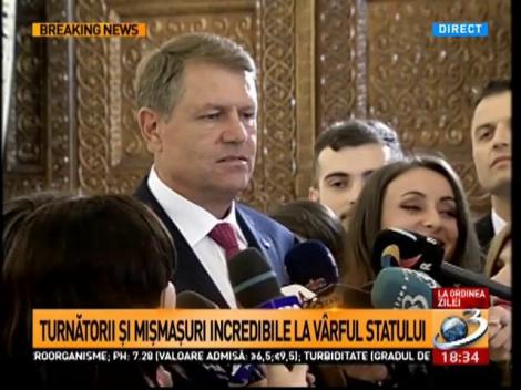 Iohannis, despre scandalul Ghiță-Kovesi: Este campanie