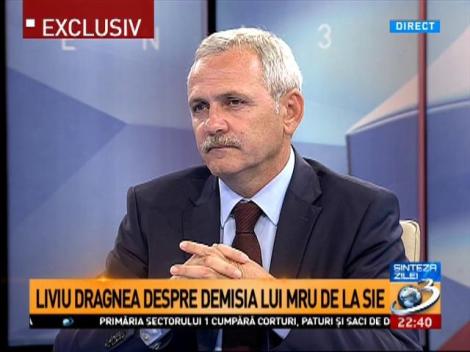 Mihai Răzvan Ungureanu l-a sunat pe Liviu Dragnea pentru a-i spune de ce a demisionat de la SIE