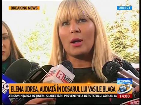 Elena Udrea, prima reacție după punerea sub urmărire penală a lui Vasile Blaga