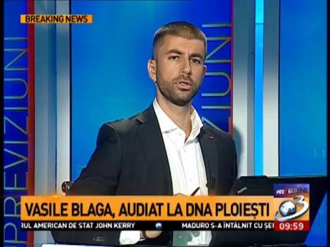 Vasile Blaga, audiat la DNA. Surse: Șeful PNL, suspect de trafic de influență