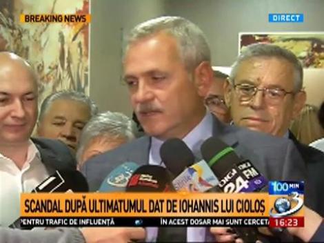 Liviu Dragnea: Îi cer preşedintelui să rămână preşedintele României, nu este preşedintele PNL