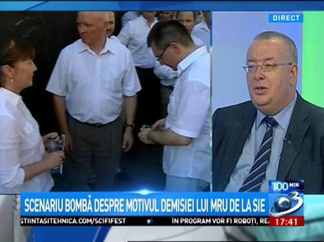 Scenariu bombă despre motivul demisiei lui MRU de la SIE