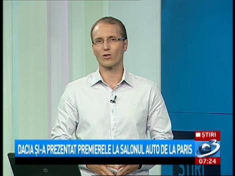 Dacia a atras toate privirile la Salonul Auto de la Paris