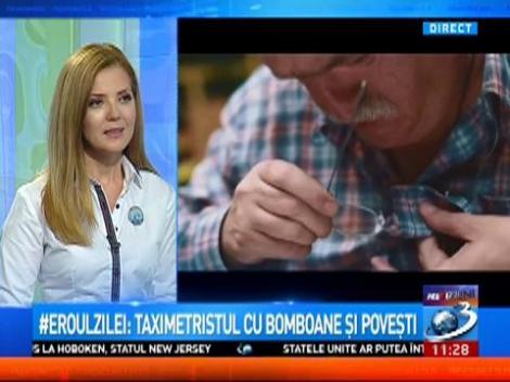 Eroul Zilei: Taximetristul cu bomboane și povești