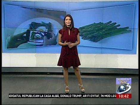 Mic dejun cu sparanghel și ou