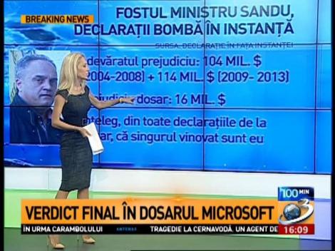 Denunţuri şi oameni neatinşi în dosarul Microsoft