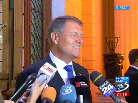 Klaus Iohannis: Eu sunt garantul respectării Constituției!