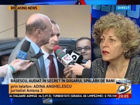 Traian Băsescu, audiat în secret în dosarul spălării de bani