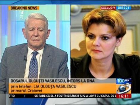 Lia Olguţa Vasilescu, despre întoarcerea dosarului său la DNA