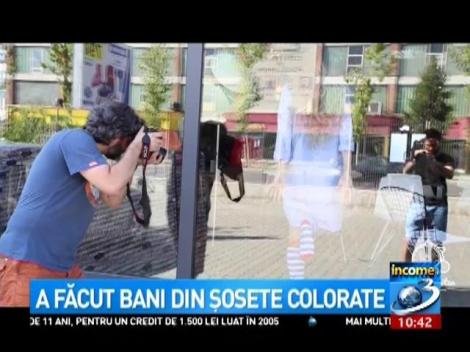 INCOME: Povestea șosetelor colorate și a unui business de succes