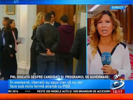 PNL discută despre candidați și programul de guvernare