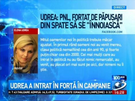 Udrea a intrat în forţă în campania electorală