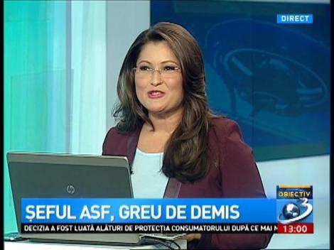 Șeful ASF, greu de demis