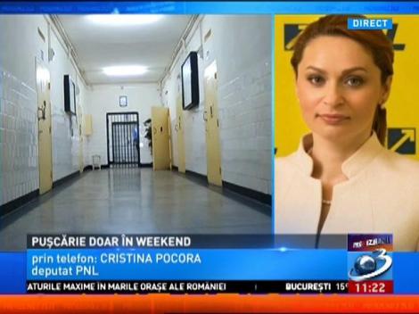 Cristina Pocora, despre cum ar putea fi executate pedepsele &icirc;n &icirc;nchisoare