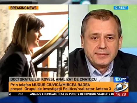 Mircea Badea, despre decizia CNATDCU