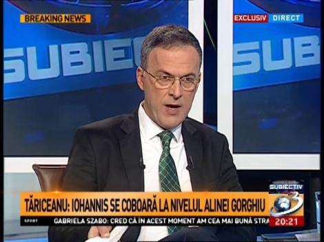 Tăriceanu, despre relaţia cu Klaus Iohannis