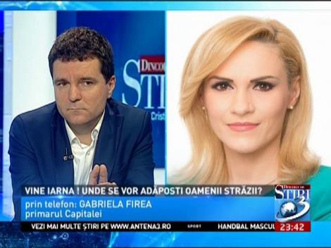 Ce vor face primăriile pentru oamenii străzii. Ce spune Gabriela Firea
