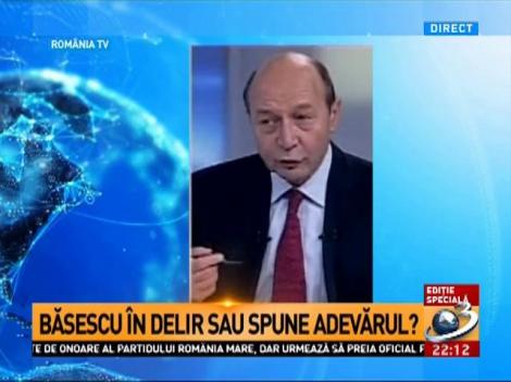 Băsescu: Am o singură mare problemă şi ea se numeşte Kovesi