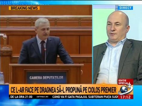 Codrin Ștefănescu (PSD): Nu anunțăm premierul, pentru că riscăm să fie arestat