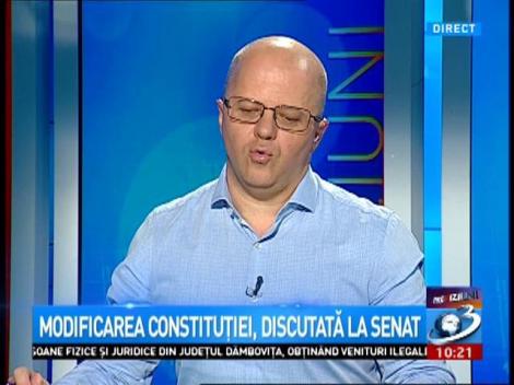 Modificarea Constituției, discutată la Senat