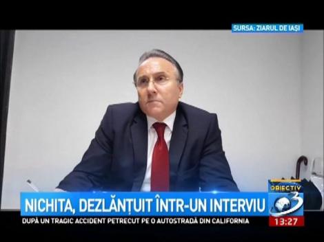 Nichita, dezlănțuit &icirc;ntr-un interviu