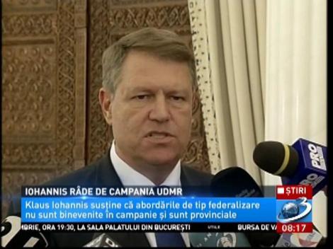 Klaus Iohannis, reacție în scandalul afișelor provocatoare ale UDMR