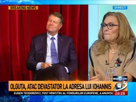 Lia Olguța Vasilescu, mesaj dur pentru Klaus Iohannis