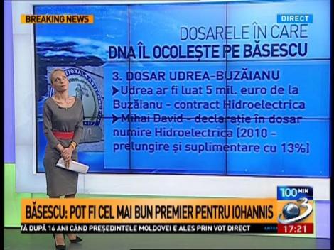 Dosarele în care DNA îl ocoleşte pe Băsescu