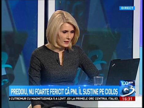 Predoiu, nu foarte fericit că PNL îl susţine pe Cioloş