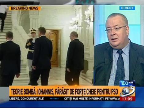Sorin Ovidiu V&icirc;ntu, despre miza bătăliei dintre Dragnea şi Iohannis
