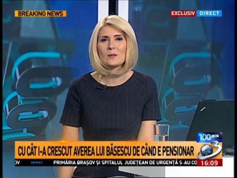 100 de minute: Cum a &icirc;nflorit averea lui Traian Băsescu, după plecarea de la Cotroceni