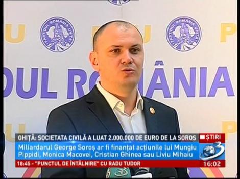 Acuzații grave la adresa unor oficiali: Au primit milioane de euro de la Soros