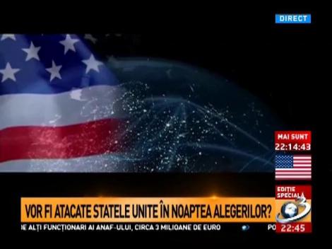 Vor fi atacate SUA &icirc;n noaptea alegerilor? Rusia, capabilă de un atac masiv cibernetic