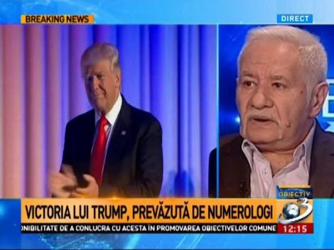 Numerologul Mihai Voropchievici a previzionat victoria lui Doinald Trump