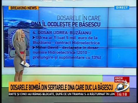 Dosarele bombă din sertarele DNA care duc la Băsescu