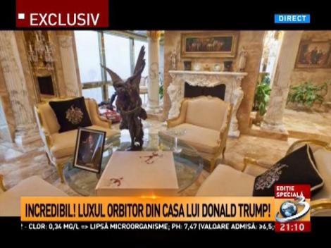 Imagini de senzație. Lux orbitor din casa lui Donald Trump