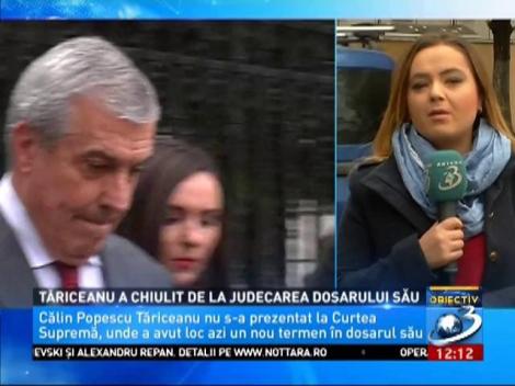 Tăriceanu a chiulit de la judecarea dosarului său