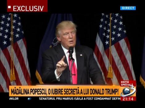 O rom&acirc;ncă a fost iubirea secretă a lui Donald Trump