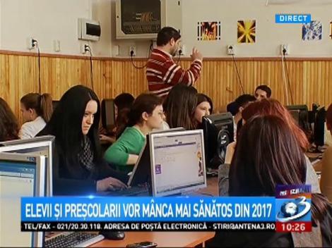 Elevii vor primi legume, fructe, diverse iaurturi și miere! Când va avea loc schimbarea?