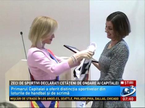 10 sportivi declarați cetățeni de onoare ai capitalei